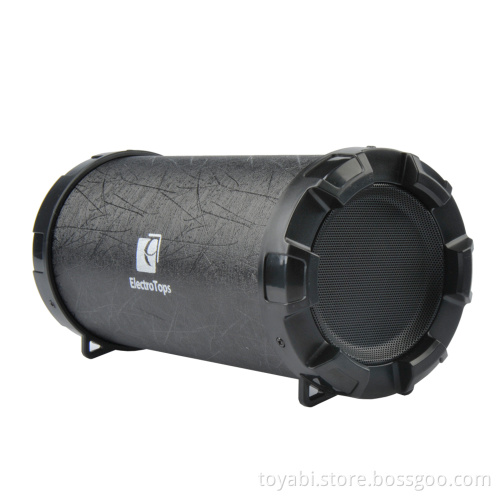 Tube Shape Portable Bluetooth Speaker Stereo and Aux-in Function With Speaker Suitable for Laptop Phones